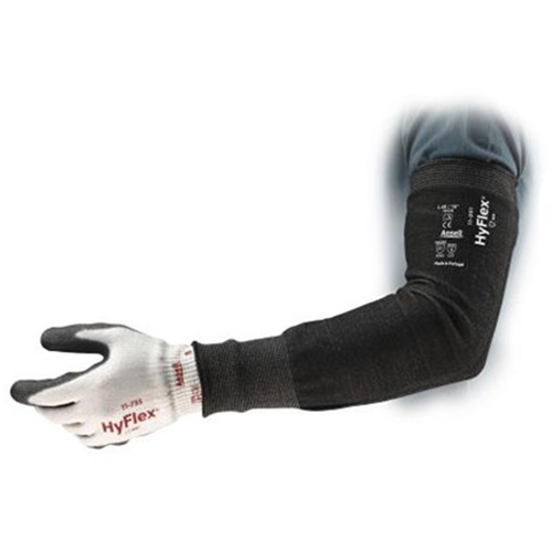 Manches r&eacute;sistant &agrave; la coupure 11-250 Hyflex, PEHP, 12", ASTM ANSI niveau A3/EN 388 niveau 5, Gris Nia-Chem Ltd.