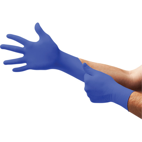 UltraForm&reg; UF-524 Examination Gloves, X-Small, Nitrile, 2.4-mil, Powder-Free, Blue, Class 2 Nia-Chem Ltd.