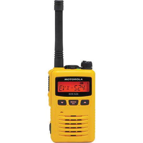 EVX-S24 Series Portable Radio, UHF Radio Band, 256 Channels, 200 000 sq. ft. Range Nia-Chem Ltd.