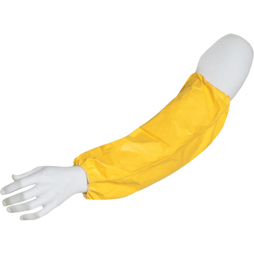 Disposable Sleeves, 18" long, Tychem&reg; 2000, Yellow Nia-Chem Ltd.
