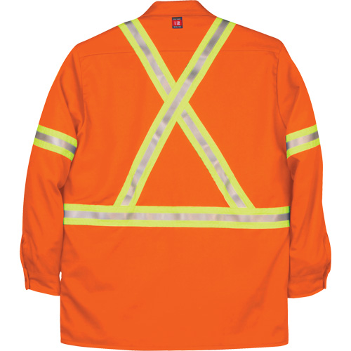 Chemise de travail industrielle Westex UltraSoft, Moyen (grande taille), Orange Nia-Chem Ltd.