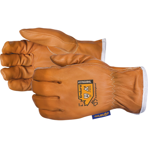 Gants de conducteur r&eacute;sistants aux arcs &eacute;lectriques Endura, Petit, Paume en Cuir fleur de ch&egrave;vre, Kevlar Nia-Chem Ltd.