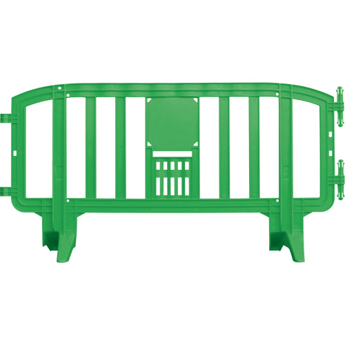 Movit Barricade, Interlocking, 78" L x 39" H, Green Nia-Chem Ltd.