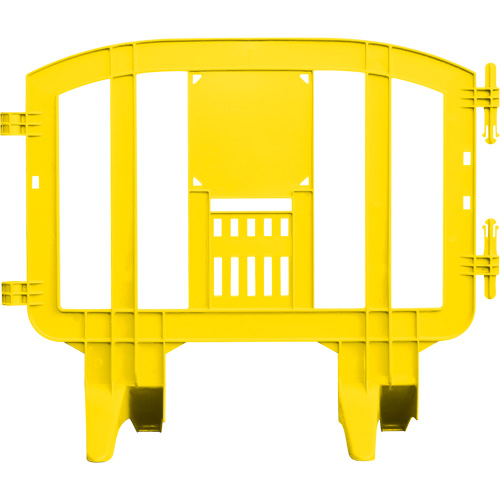 Barricade Minit, Emboîtables, 49" lo x 39" h, Jaune Nia-Chem Ltd.