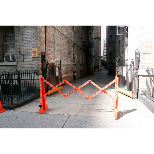 Barricade Multi-Gate, 43" h x 90" lo, Orange Nia-Chem Ltd.