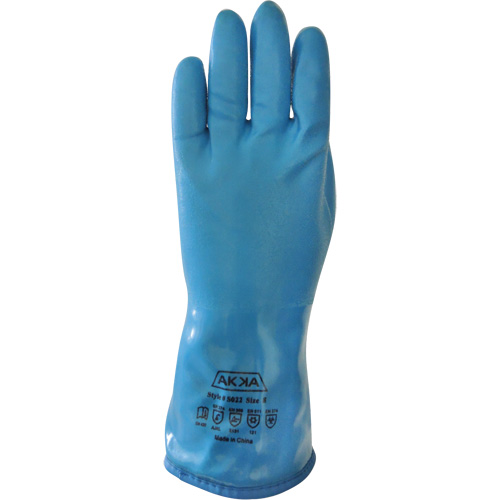 Gants r&eacute;sistants aux produits chimiques S022, Taille 8, 11,8" lo, PVC, Doublure en Acrylique, Gant de calibre hiver Nia-Chem Ltd.