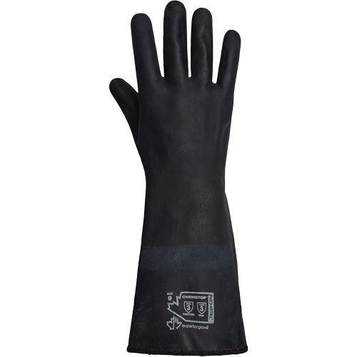 SolvStop Heady-Duty Chemical & Heat-Resistant Gloves, Neoprene, 8, Protects Up To 392° F (200° C) Nia-Chem Ltd.