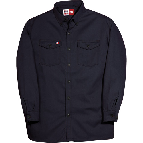 Westex UltraSoft&reg; Button Down Shirt, Small, Navy Blue Nia-Chem Ltd.