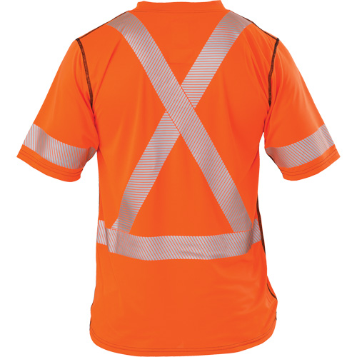 T-shirt &agrave; manches courtes haute visibilit&eacute; Polartec Power Grid, Polyester, T-Grand (grande taille), Orange Nia-Chem Ltd.
