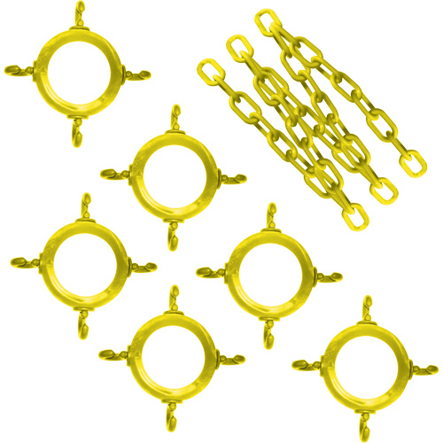 Ensemble de connecteurs de chaîne pour c&ocirc;nes Nia-Chem Ltd.