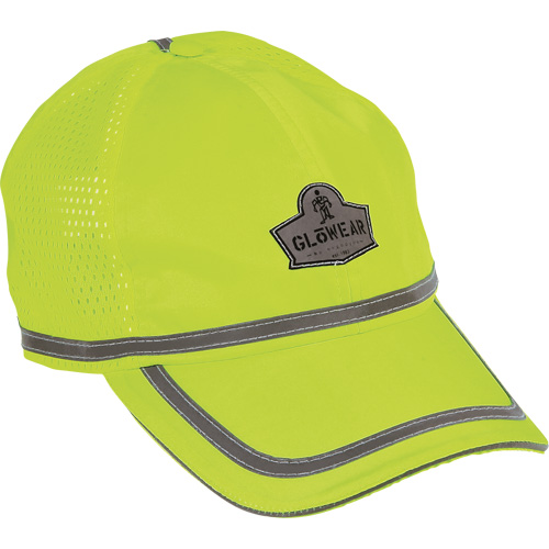 Casquette de baseball haute visibilit&eacute; GloWear 8930, Jaune lime haute visibilit&eacute;, Polyester Nia-Chem Ltd.