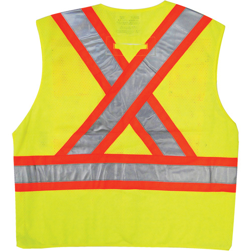 Veste de s&eacute;curit&eacute;, Jaune lime haute visibilit&eacute;, 2T-Grand/3T-Grand, Polyester Nia-Chem Ltd.