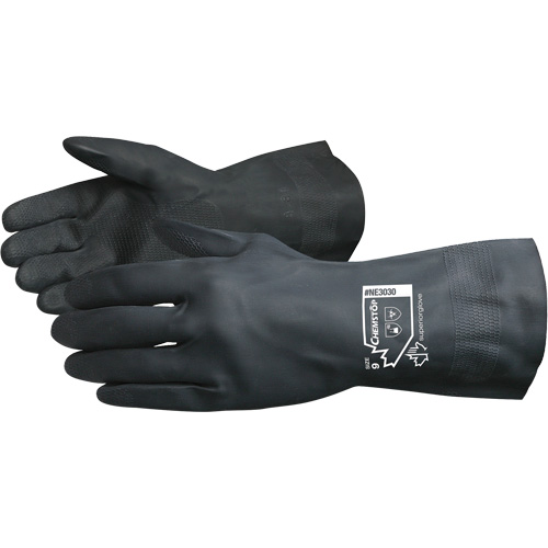 Gants doubl&eacute;s r&eacute;sistants aux produits chimiques Chemstop, Taille 7, 12" lo, N&eacute;opr&egrave;ne, Doublure en Ouat&eacute;e, 30 mils Nia-Chem Ltd.
