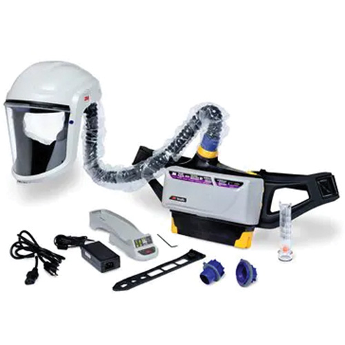 Versaflo Powered Air Purifying Respirator Painter's Kit, Headcover & Faceshield, Lithium-Ion Battery Nia-Chem Ltd.