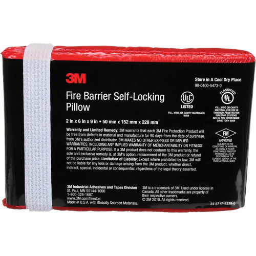 Fire Barrier Self-Locking Pillow Nia-Chem Ltd.