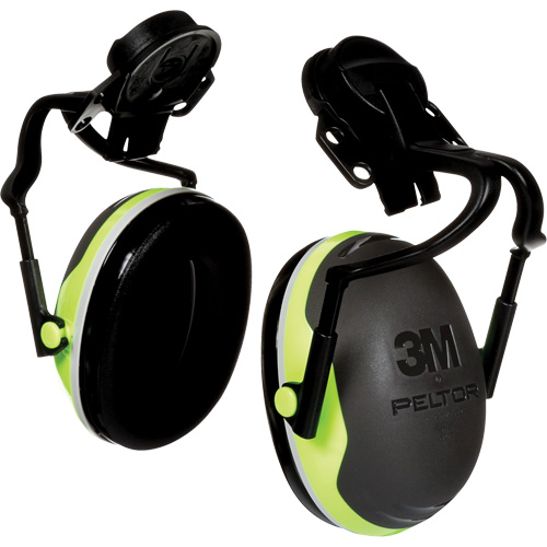 Peltor X Series X4 Earmuffs, Cap Mount, 26 NRR dB Nia-Chem Ltd.