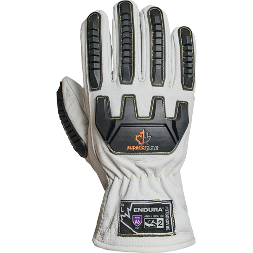 Endura&reg; 378GKGVBE Cut & Impact Resistant Gloves, Small, Goatskin Palm, Driver Cuff Nia-Chem Ltd.