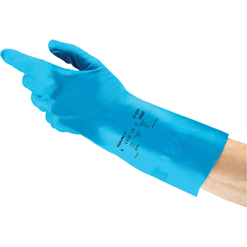 AlphaTec&reg; 37-210 UltraGrip Reusable Gloves, Size 7, 12.6" L, Nitrile, 8-mil Nia-Chem Ltd.