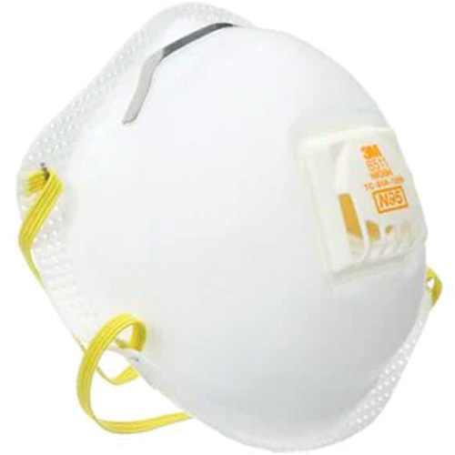 Respirateur contre les particules 8511, N95, Certifi&eacute; NIOSH Nia-Chem Ltd.