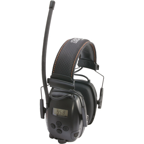 Couvre-oreilles et casque FM radio st&eacute;r&eacute;o num&eacute;rique Sync Electo de Howard Leight, Style Bandeau, 29 dB Nia-Chem Ltd.