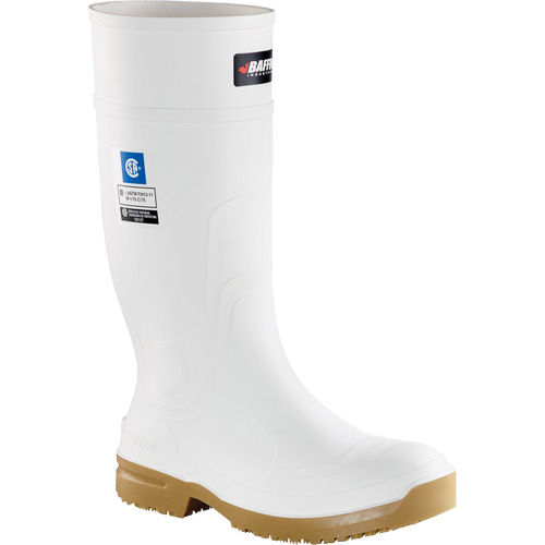 Slip Resistant Boots, Rubber, Steel Toe, Size 4 Nia-Chem Ltd.