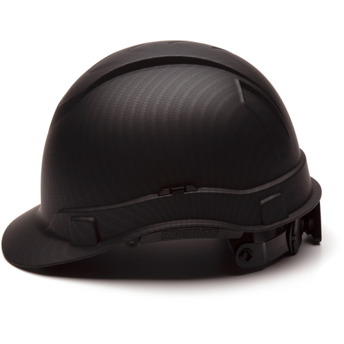 Casque de s&eacute;curit&eacute; de style casquette Ridgeline, R&eacute;pond aux normes CSA type 1, Suspension Rochet, Non ventil&eacute; Nia-Chem Ltd.