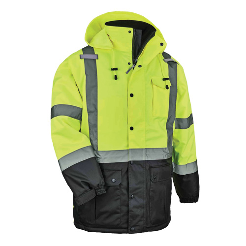 Parka thermique GloWear 8384 de Type R, Jaune lime haute visibilit&eacute;, Grand Nia-Chem Ltd.