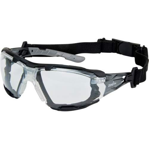 Z2900 Series Safety Glasses with Foam Gasket, Clear Lens, Anti-Scratch, ANSI Z87+/Meets/Exceeds CSA Z94.3 Nia-Chem Ltd.