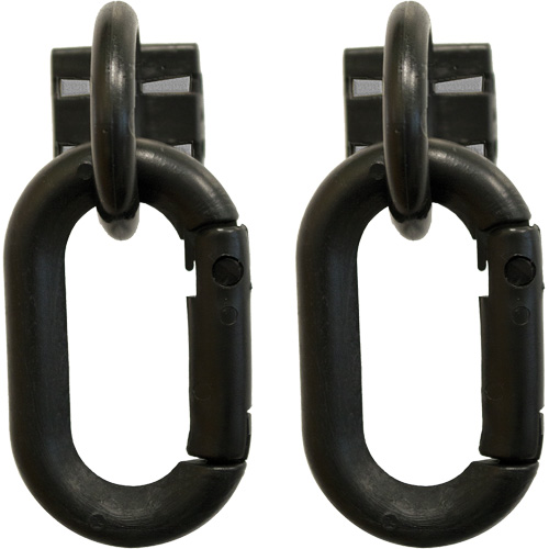 Safety Chain Magnetic Ring & Carabiner Set, Black Nia-Chem Ltd.