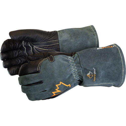 Gants de soudage &agrave; l'arc MIG Endura, Cuir fleur de vache, Taille Moyen Nia-Chem Ltd.