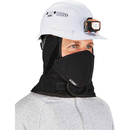 Doublure de casque de s&eacute;curit&eacute; d'hiver N-Ferno avec cache-bouche, Doublure en Molleton, Taille unique, Noir Nia-Chem Ltd.
