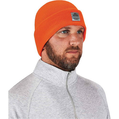 Bonnet en tricot c&ocirc;tel&eacute; N-Ferno, Taille unique, Orange Nia-Chem Ltd.