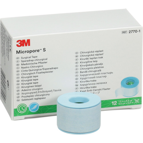 Micropore S Surgical Tape, Non-Medical, 16-1/2' L x 1" W Nia-Chem Ltd.