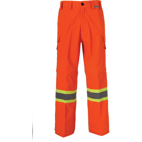 All-Season High Visibility Ventilated Mining Pants, Poly-Cotton, 34, High Visibility Orange Nia-Chem Ltd.