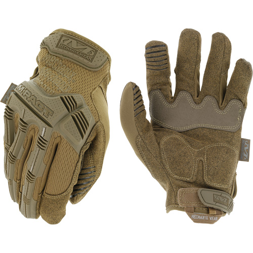 M-Pact&reg; Coyote Tactical Impact Gloves, 8, Synthetic Palm, Hook & Loop Cuff Nia-Chem Ltd.
