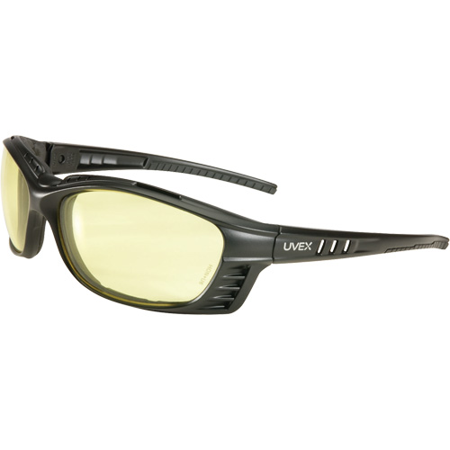Uvex&reg; Livewire Safety Glasses with HydroShield Lenses, Amber Lens, Anti-Fog, ANSI Z87+/Meets/Exceeds CSA Z94.3 Nia-Chem Ltd.