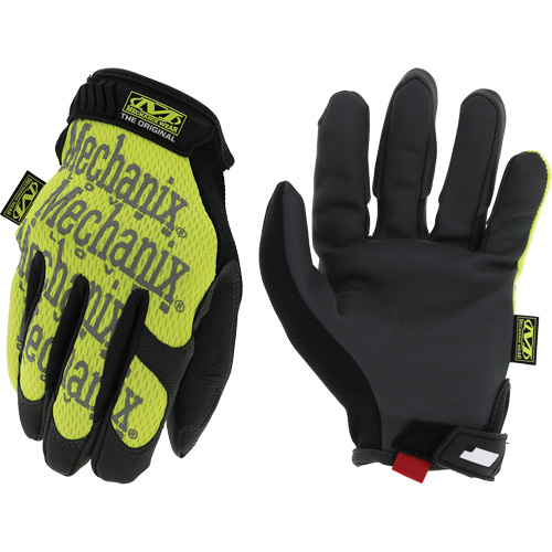 Original&reg; High-Visibility Work Gloves, Synthetic Palm, Size Medium/9 Nia-Chem Ltd.