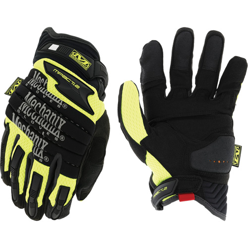 Gants d'impact pour service intense M-Pact 2, 10/Grand, Paume en Synth&eacute;tique, Poignet Boucle et crochet Nia-Chem Ltd.