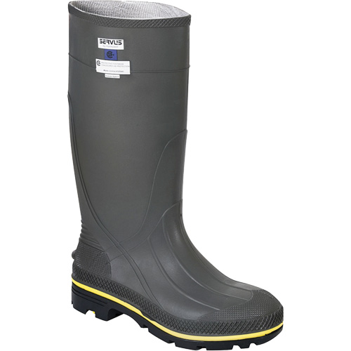 Bottes de s&eacute;curit&eacute; Pro, PVC, Embout Acier, Pointure 5 Nia-Chem Ltd.