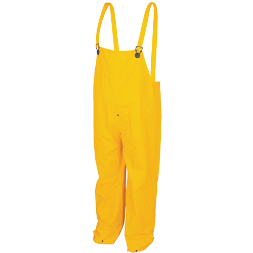 Classic Series Bib Rain Pants, Large, Polyester/PVC, Yellow Nia-Chem Ltd.
