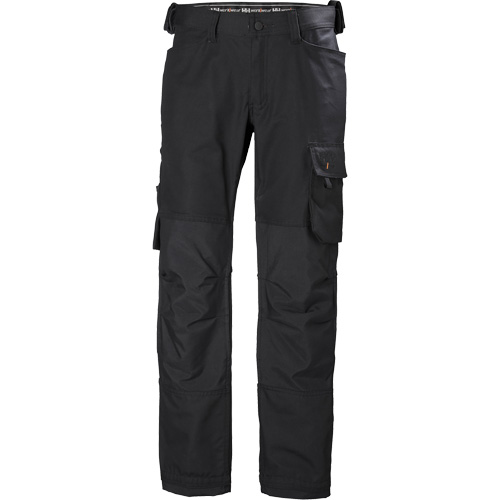 Oxford Work Pants, Cotton, Black, Size 30 Nia-Chem Ltd.