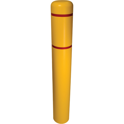 Couvre-bollard, 4" dia. x 54" l, Jaune Nia-Chem Ltd.