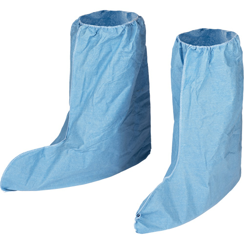Pyrolon&reg; Plus 2 Flame Resistant Boot Covers, X-Large, FR Treated Fabric, Blue Nia-Chem Ltd.