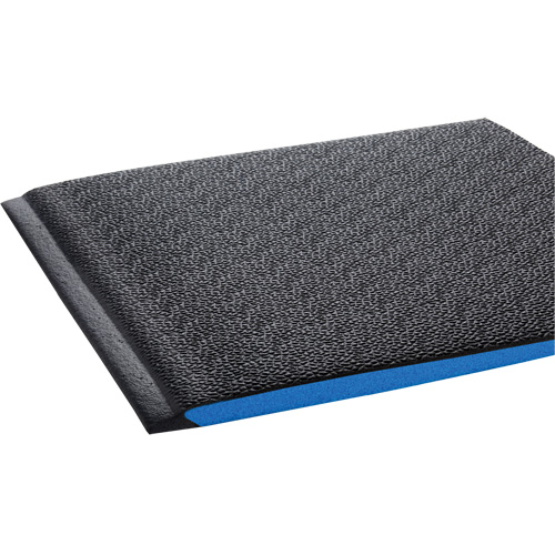 Wear-Bond Comfort-King Ergonomic Mats, Pebbled, 3' x 5' x 9/16", Black, Vinyl Foam Nia-Chem Ltd.
