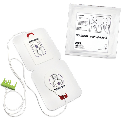 &eacute;lectrodes de formation Pedi Padz II, Zoll AED Plus Pour, Non m&eacute;dical Nia-Chem Ltd.