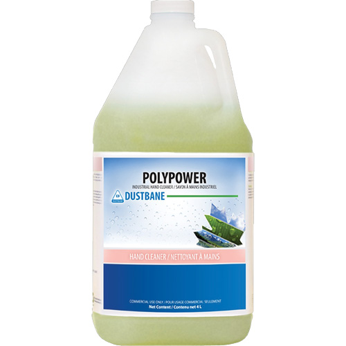 Nettoyant industriel pour les mains Polypower, Cr&egrave;me, 4 L, Cruche, Parfum&eacute; Nia-Chem Ltd.