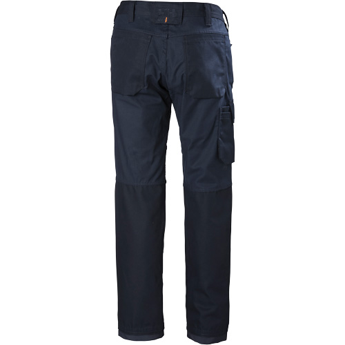 Pantalons d'entretien Oxford, Poly-coton, Bleu marin, Taille 30, Entrejambe 32 Nia-Chem Ltd.