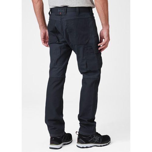 Pantalons d'entretien Oxford, Poly-coton, Bleu marin, Taille 30, Entrejambe 32 Nia-Chem Ltd.