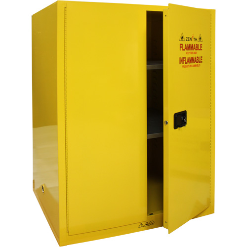 Armoire pour produits inflammables, 90 gal., 2 Porte(s), 43" La x 66" h x 34" p Nia-Chem Ltd.