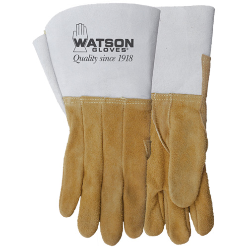 Gants de soudeur Buckweld, Cuir d'&eacute;lan refendu, Taille 8 Nia-Chem Ltd.